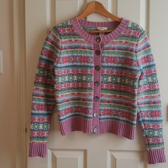 Sundance Fair Isle Wool Cardigan - Picture 3 of 12